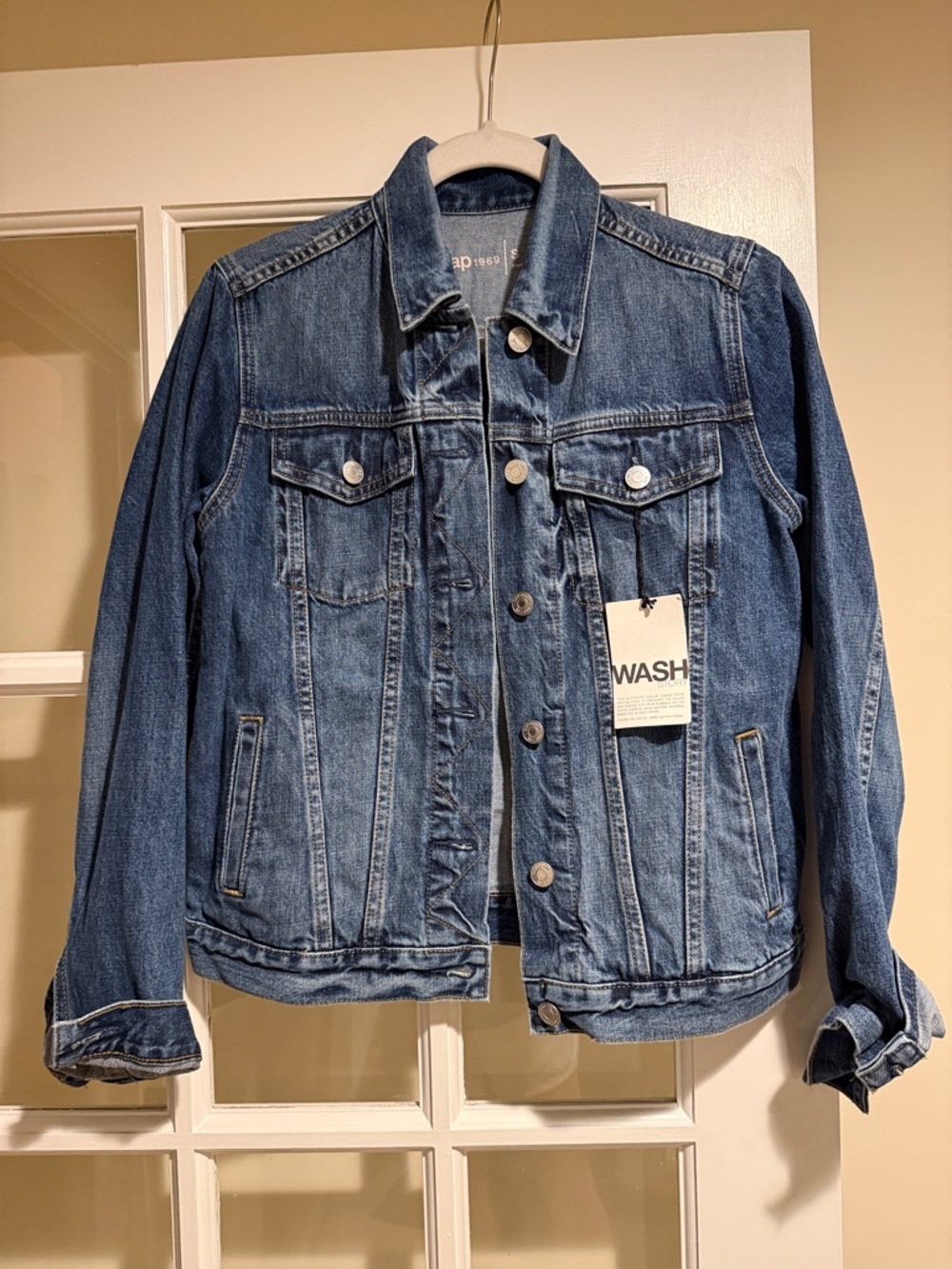 Classic Blue Denim Jacket - Washed Finish
